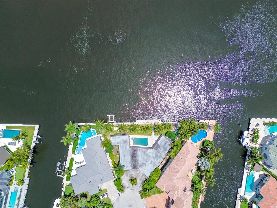 Direct overhead view