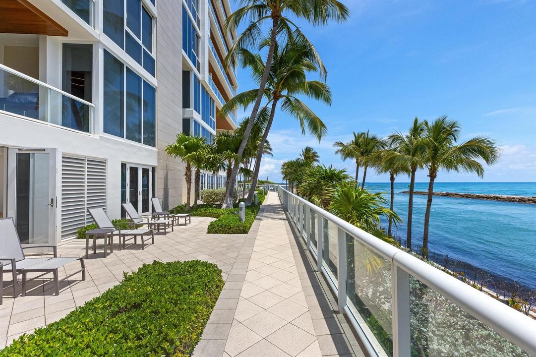 Walkway to Private Cabana