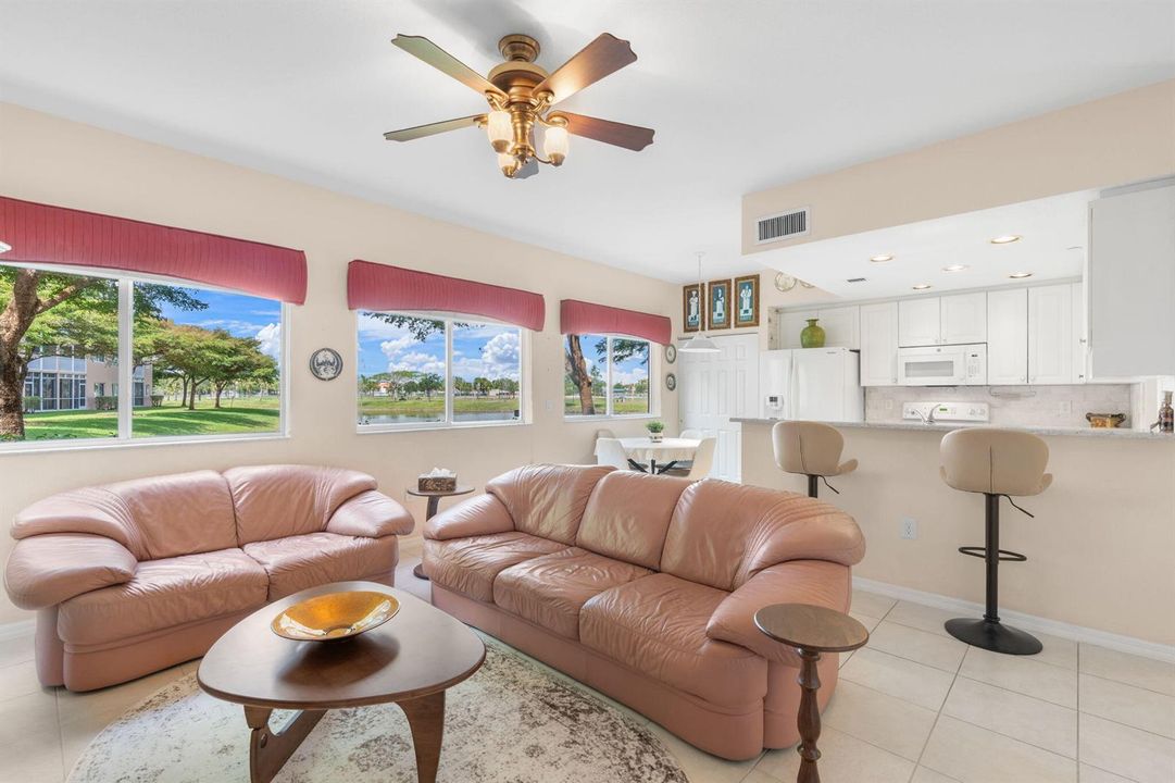 Living Room - Lake View -7735 Yardley Dr