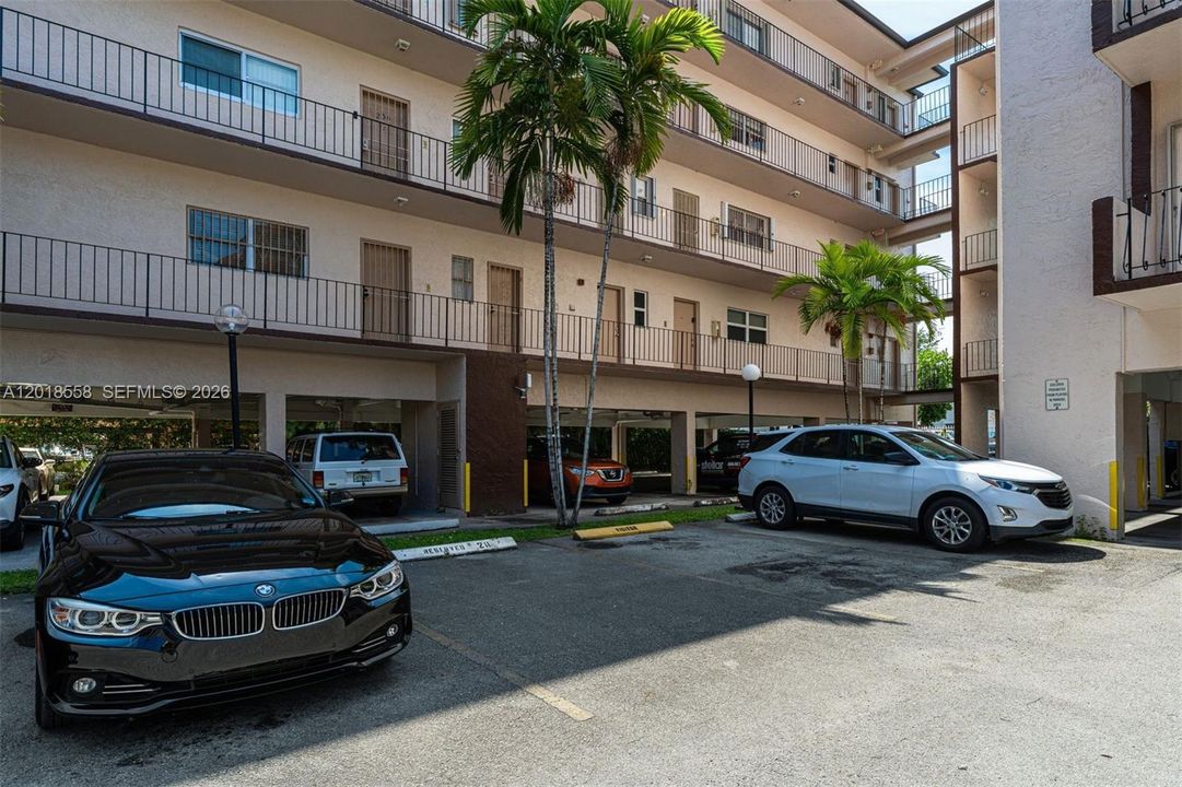 Assigned parking and guest parking available