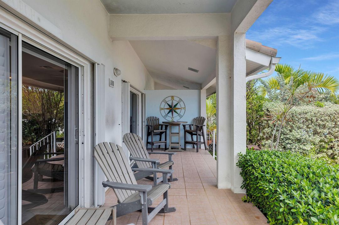Canal Front Patio