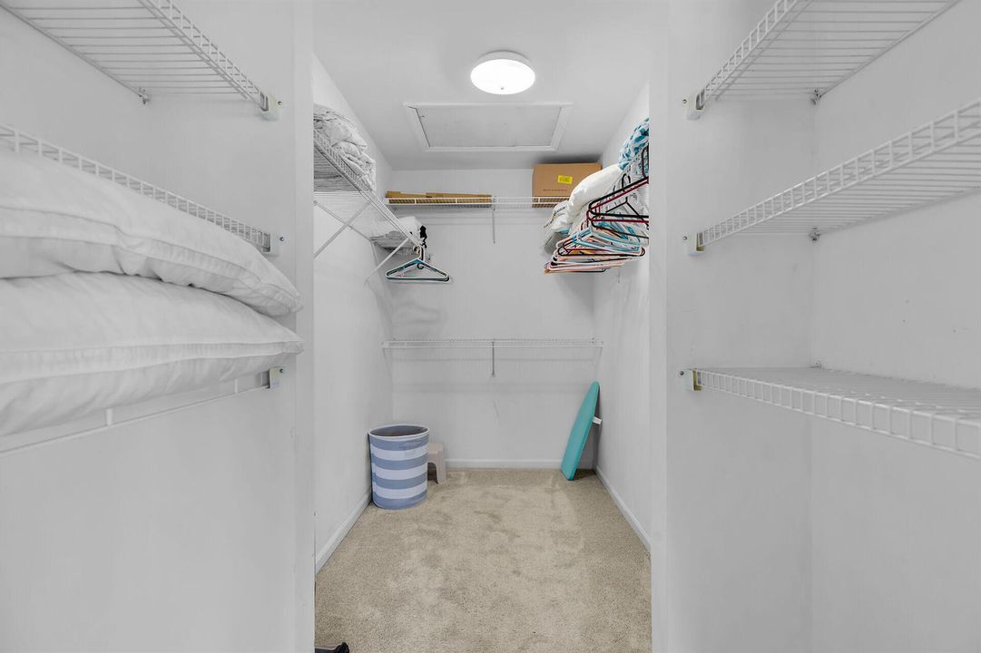 Master Bedroom Walk-in Closet