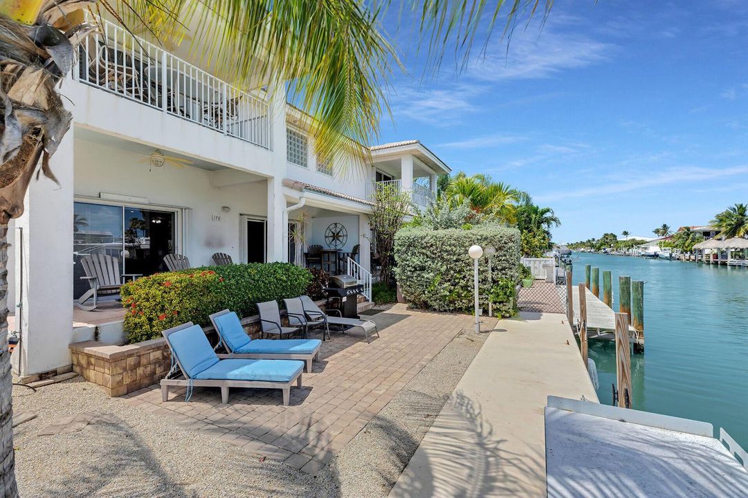 Canal Front Patio & Dock