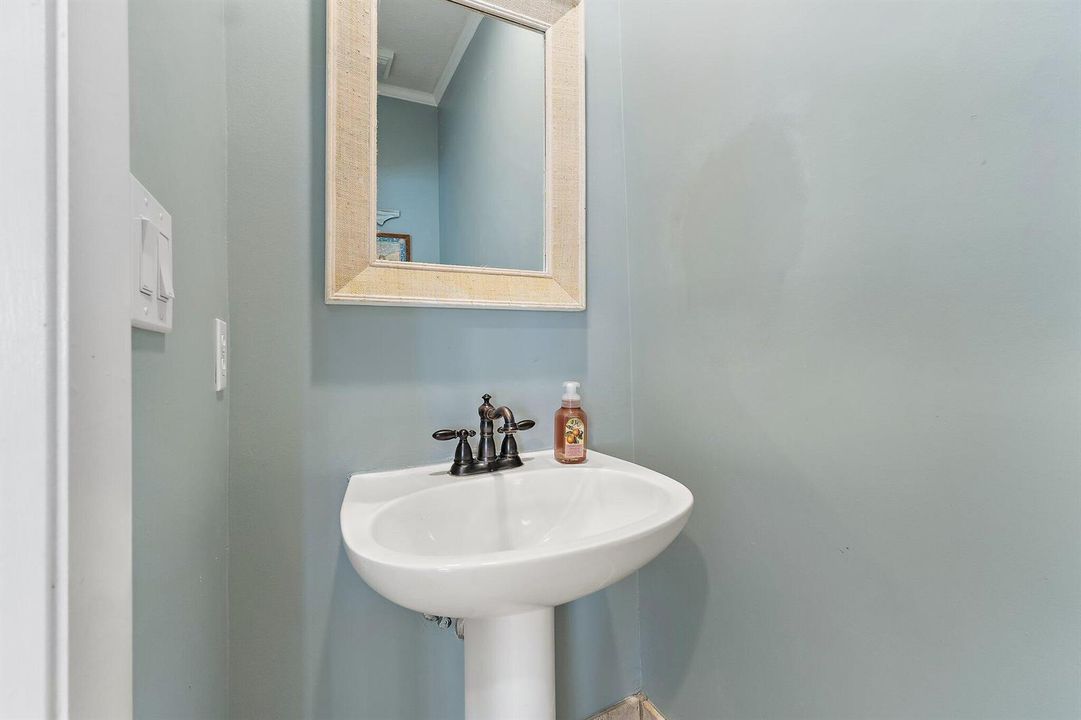 Downstairs Half Bath