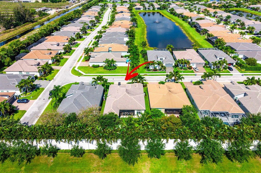 Aerial View Of Home