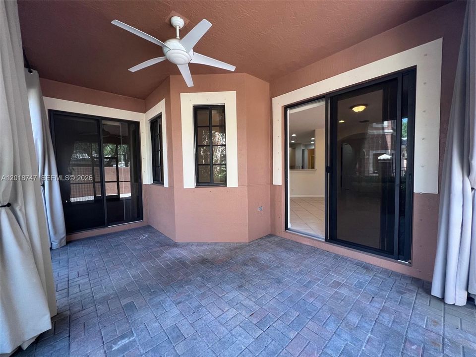 SCREENED PATIO AREA