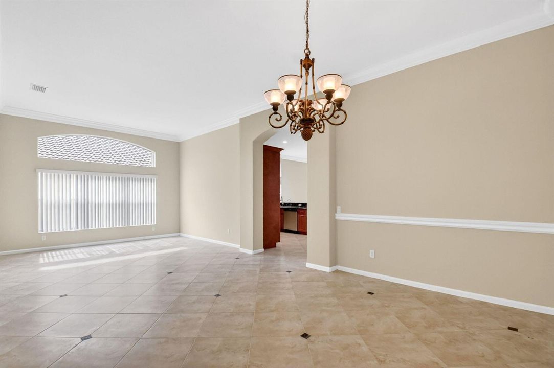 Spacious Living room & Dining room