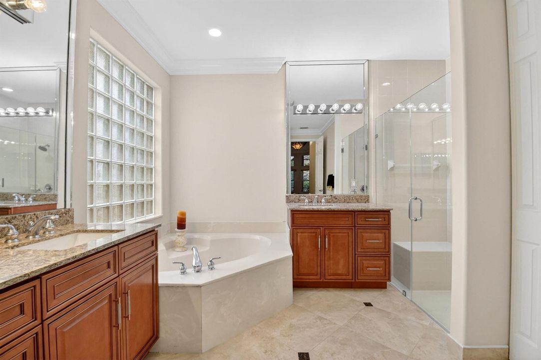 Spacious Primary Bathroom