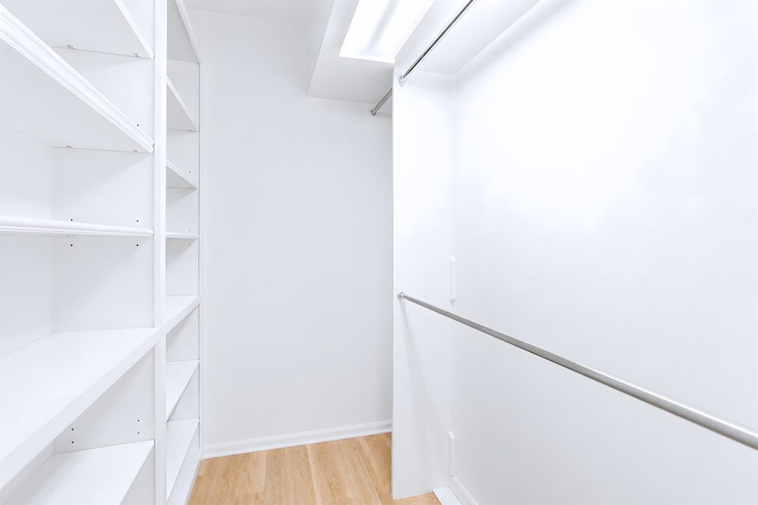 Walk-In Closet in Guest Bedroom