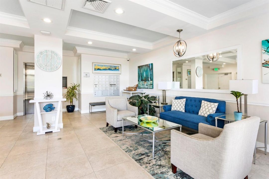 Tastefully Renovated Lobby
