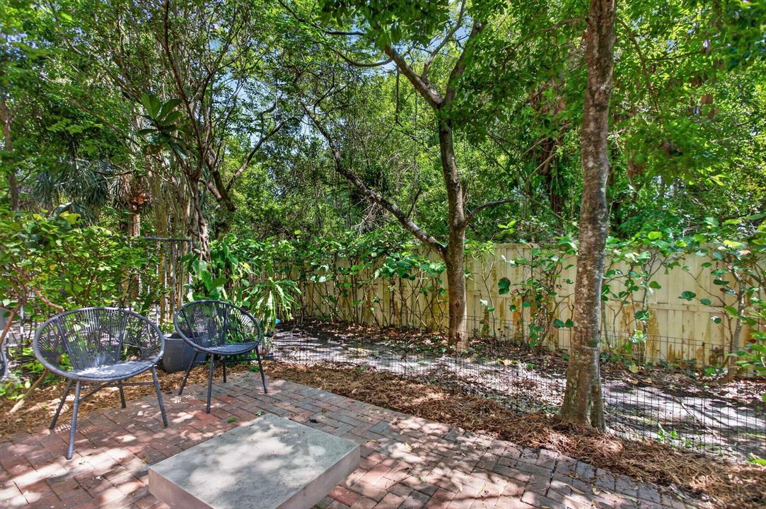 Back patio