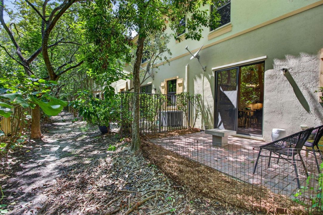 Back patio