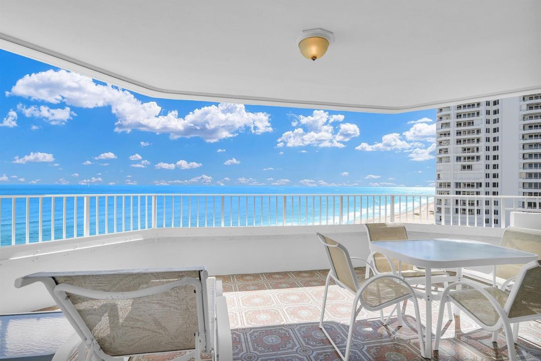 View from balcony