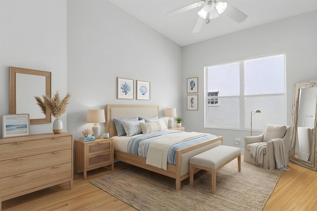 2nd bedroom virtually staged