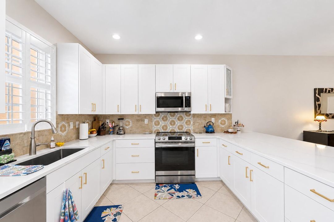 AI Generated White Cabinets