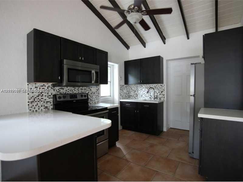 Full equipped kitchen on the guest house