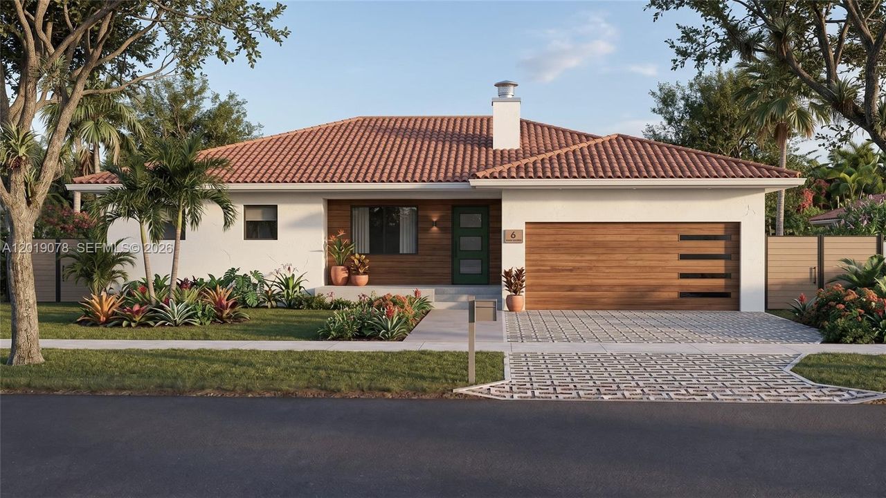 Front Facade Version 2 (Rendering)