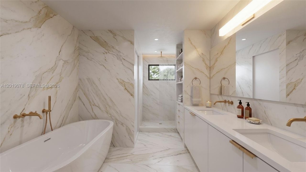 Primary Bath (Rendering)