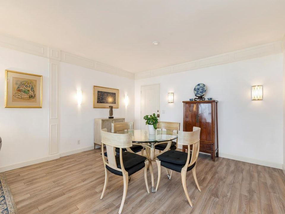 Nice dining area