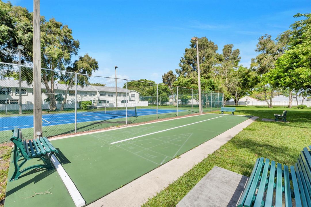 Tennis, Pickleball and Shuffleboard