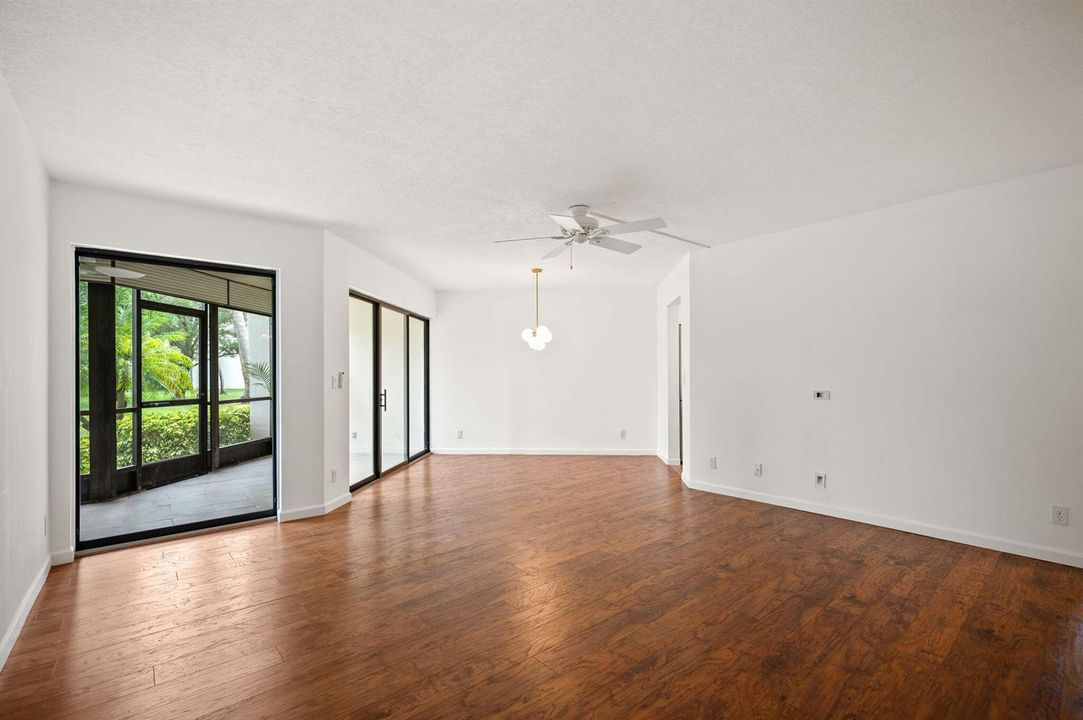 living and dinning room