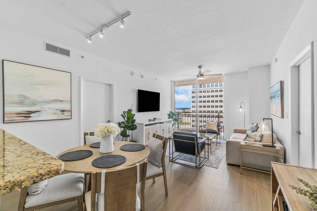 Fully Furnished Living & Dining Areas