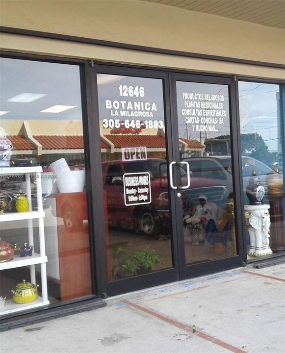Storefront Entrance