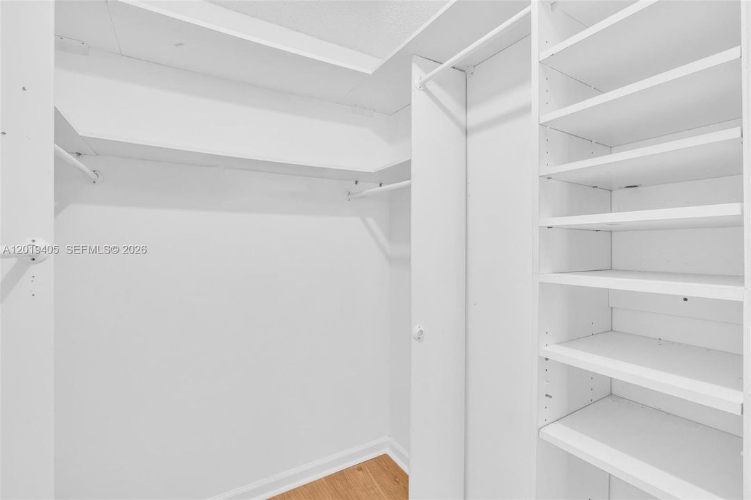 primary walk in closet