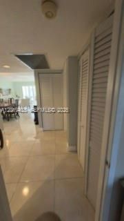 Spacious hallway entry of 2nd bedroom & 2nd bath