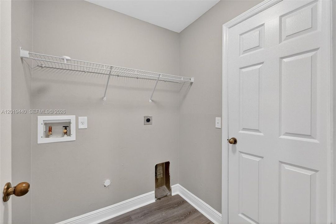 In Home Laundry Room
