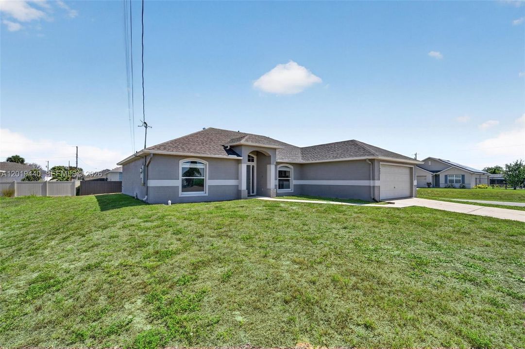 Over 1/4 Acre Corner Lot
