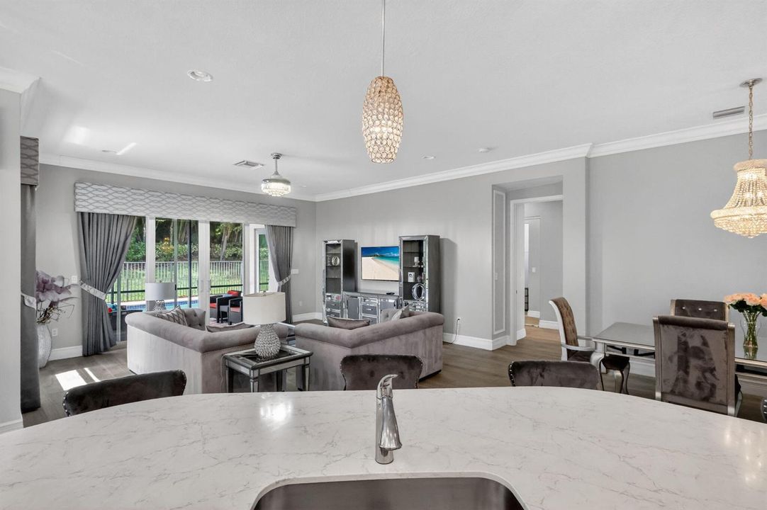 View to Living Area