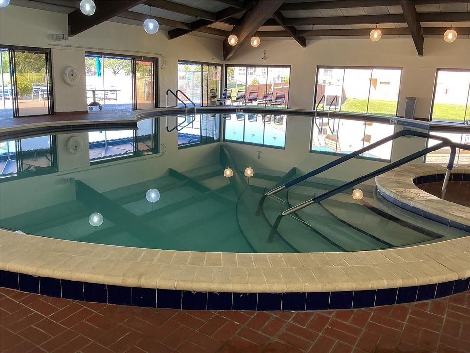 Indoor pool in Clubhouse