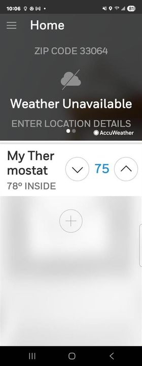 A/C Temp App