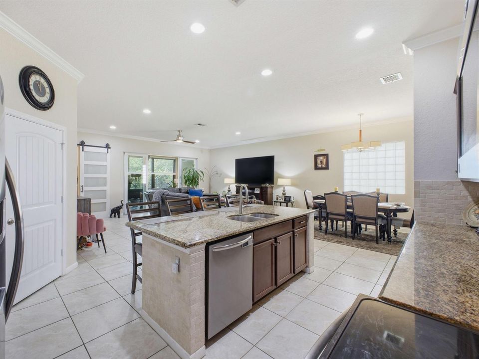 Kitchen to Living