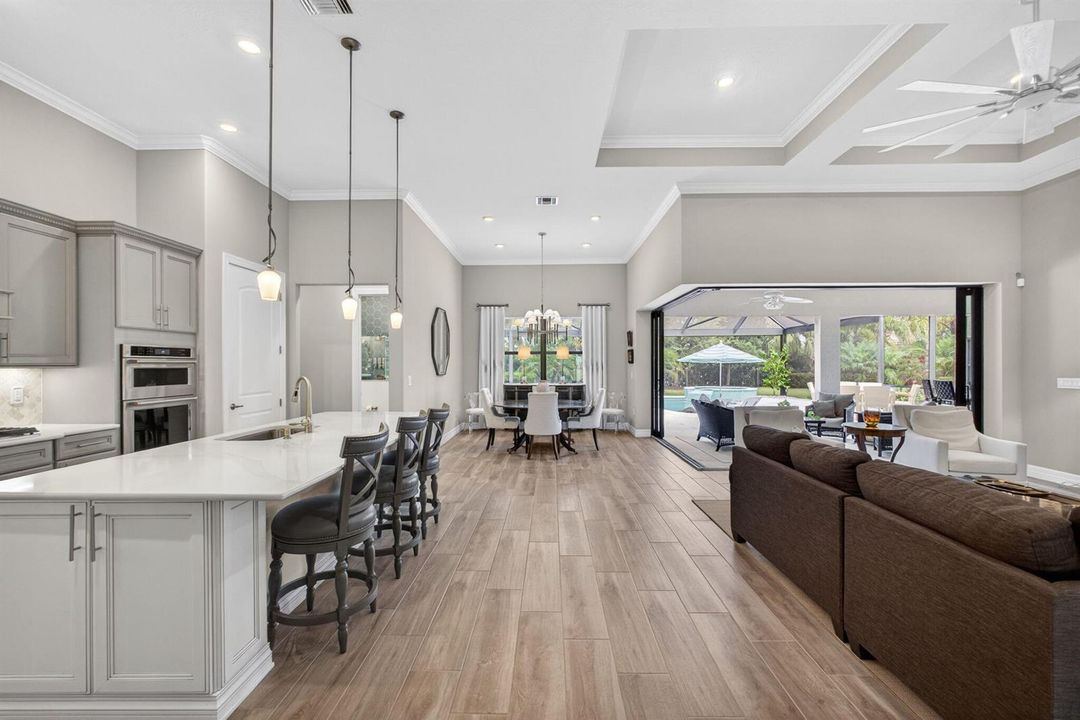 Kitchen/Dining/Living