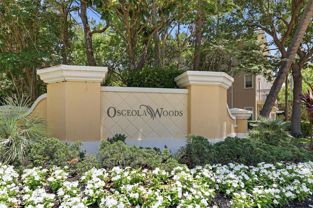 Welcome to Osceola Woods in Abaoca