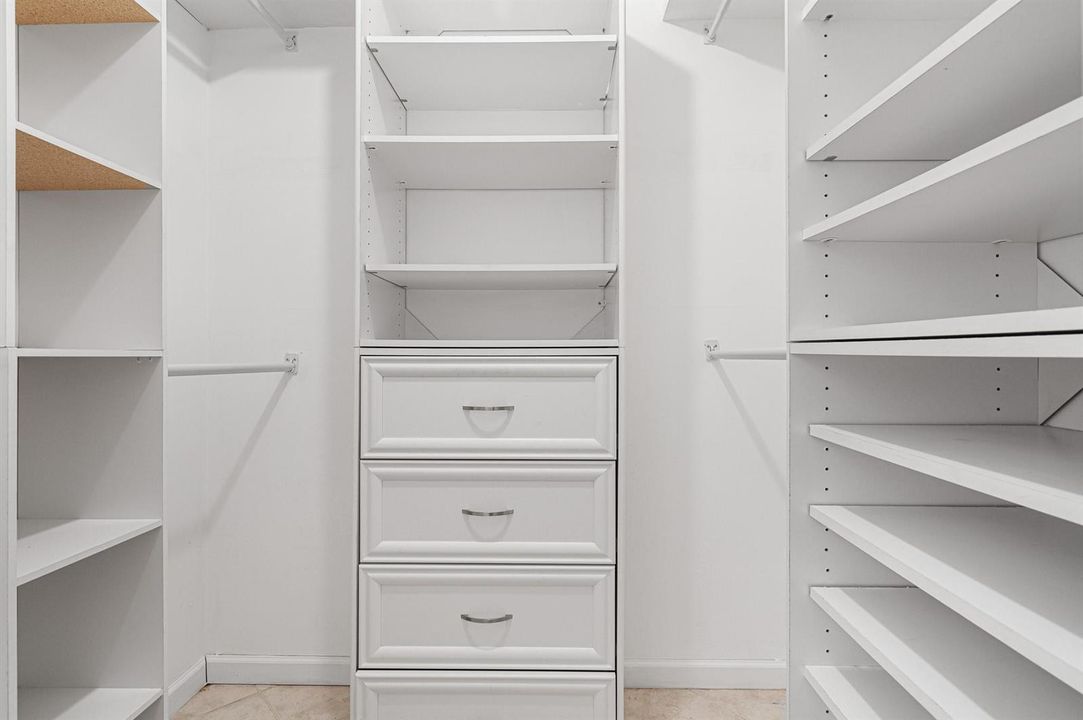 Primary Walk In Closet