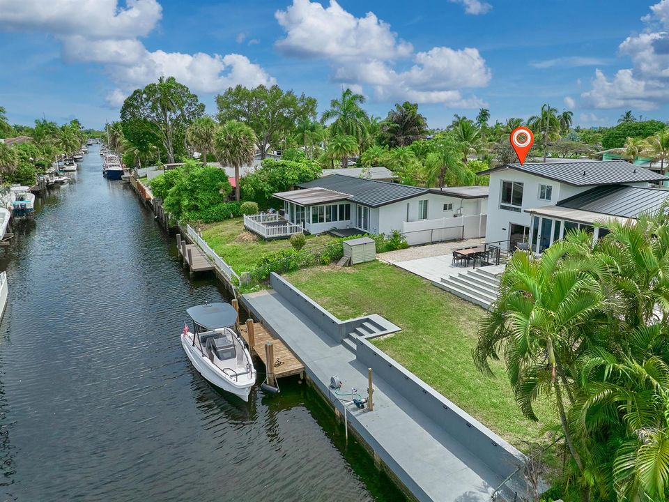 (42) Back Yard Canal
