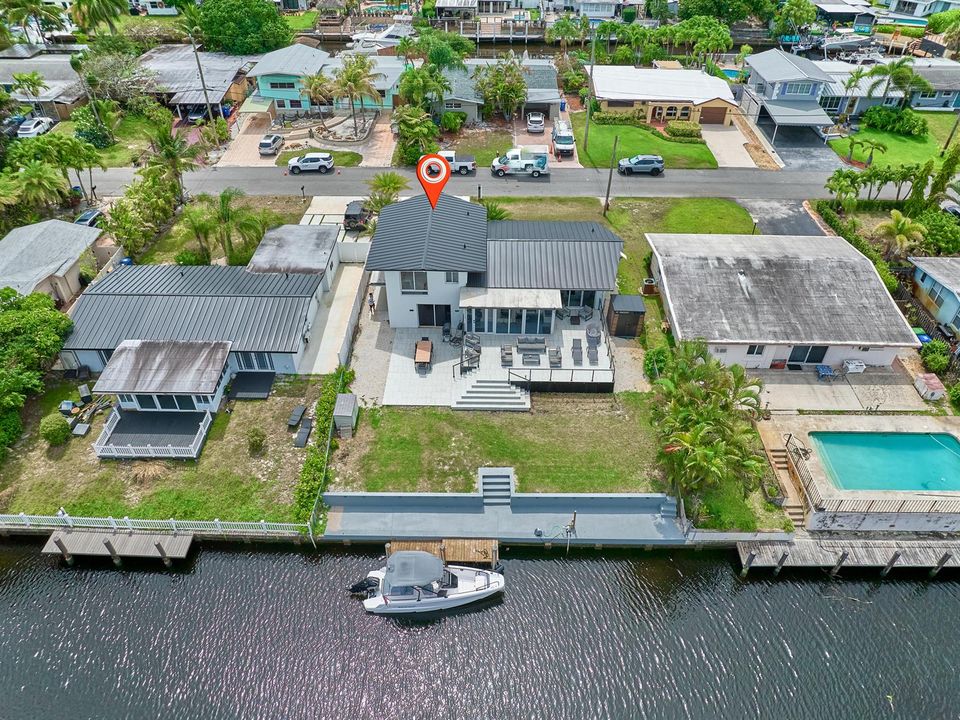 (36) Aerial w Boat Slip