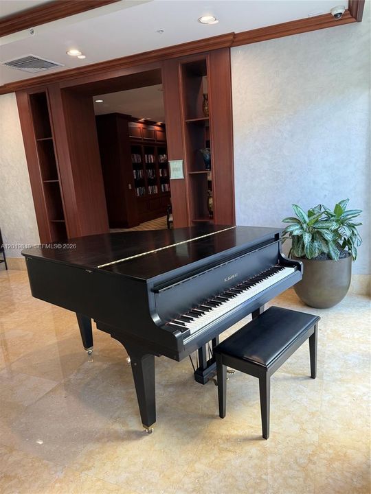Piano in Social Room