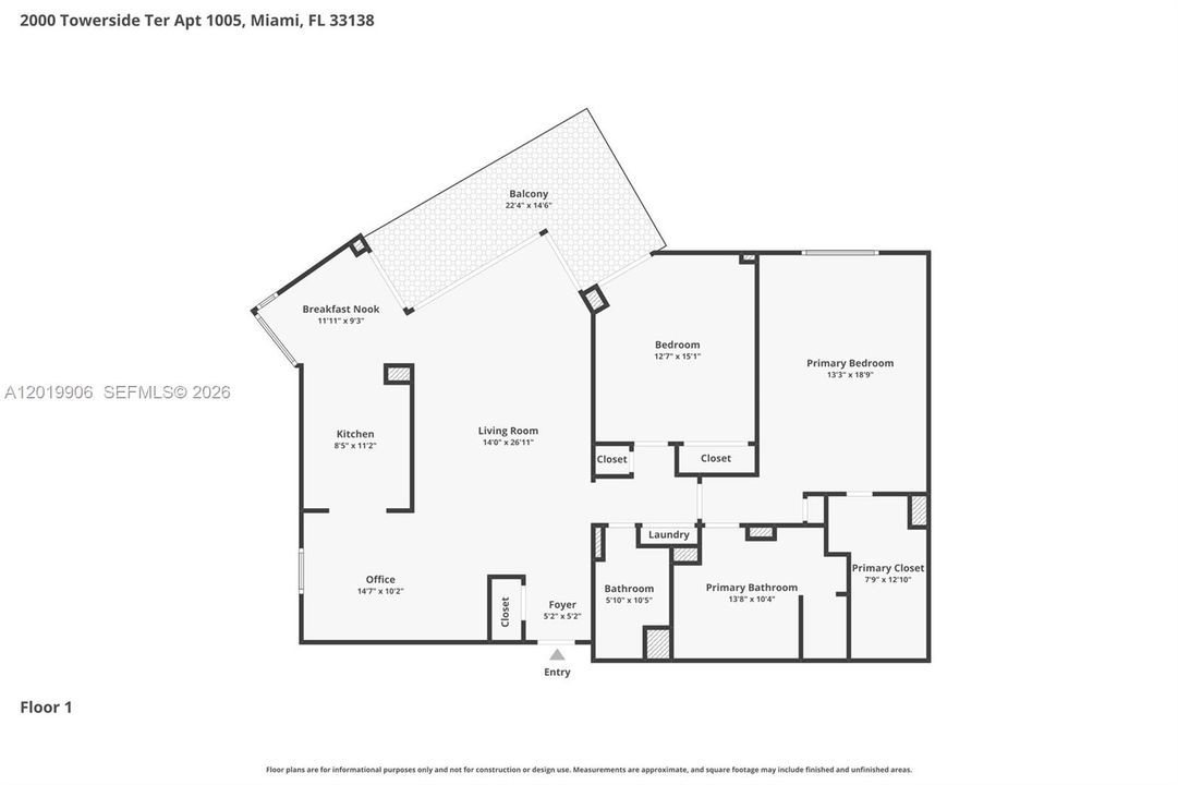 For Sale: $399,995 (2 beds, 2 baths, 1538 Square Feet)