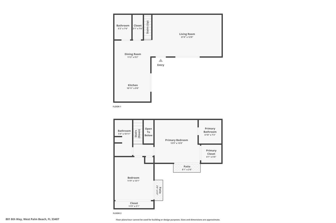 Floor Plan 801 8th Way Sandalwood Lakes