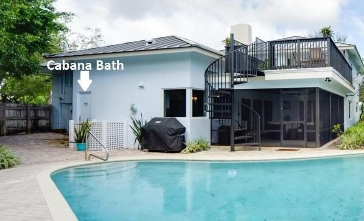 31 Pool with Cabana Bath