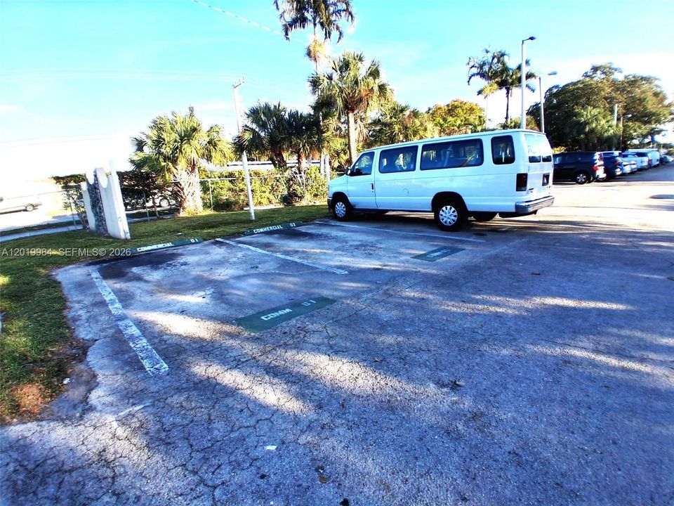 Commercial Area Parking