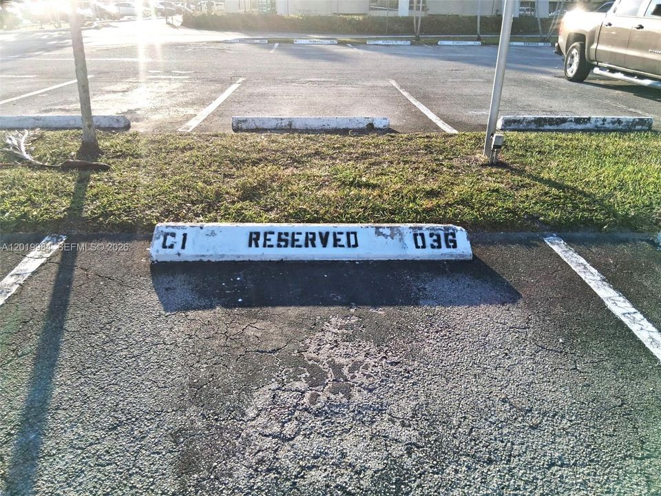 Assigned Parking C1-036