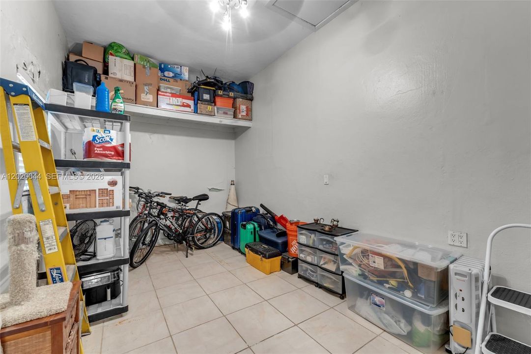 Enclosed Garage Space