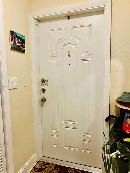 Entry door
