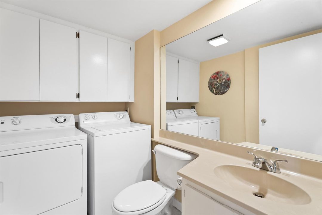 Half Bath- Laundry