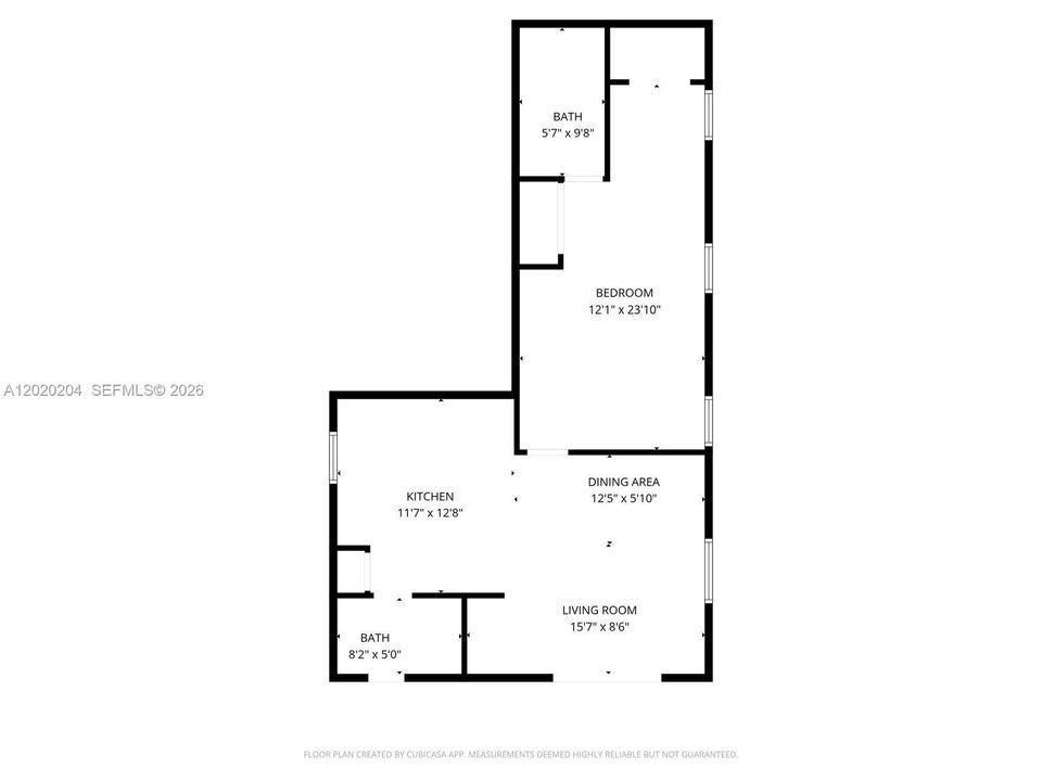 Active With Contract: $2,200 (1 beds, 2 baths, 724 Square Feet)